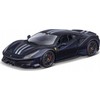 Bburago BBU 1:24 Ferrari 488 Pista BlueWithSilverStr.26026