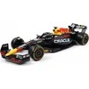 BBURAGO 1:24 automodelis su ekspozicine dėžute Raudona Bull RB19, 18-28030 (Ekspozicinė prekė) (Ekspozicinė prekė)
