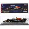 BBURAGO 1:24 automodelis su ekspozicine dėžute Raudona Bull RB19, 18-28030 (Ekspozicinė prekė) (Ekspozicinė prekė)