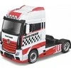 Bburago BBU 1:43 Street Fire HaulersCustom baltas/red 32201