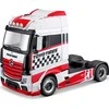 Bburago BBU 1:43 Street Fire HaulersCustom baltas/red 32201