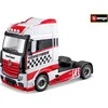 Bburago BBU 1:43 Street Fire HaulersCustom baltas/red 32201
