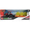 Bburago BBU Traktor su przycz 10cm Case IH CVX300 31687
