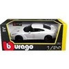 Bburago Nissan GT- R 1: 24 baltos spalvos