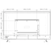BCS-MLED43FHD Przemysłowy monitorius LCD 43 cale do pracy ciągłej 24/7 BCS UNIVERSAL