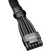 LISTAN BE QUIET 12VHPWR PCIe adapterio kabelis
