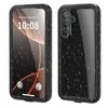 Beeasy SHELLBOX A56 vandeniui atsparus dėklas, skirtas SAMSUNG A56 Juodas