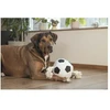 Beeztees DOG TOY FOOTBALL WITH ROPE BLCK Baltas 36