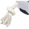 Beeztees DOG TOY FOOTBALL WITH ROPE BLCK Baltas 36