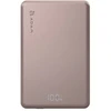 Belaidė magnetinė išorinė baterija Adam Elements Vionta L10 – 10000 mAh, rožinė