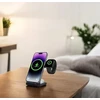 Belaidis indukcinis įkroviklis Zenwire 3 viename USB-C, skirtas „iPhone“, „Samsung Watch QI 15W“ Zenwire A11B