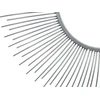 Beliani Sieninis veidrodis CILLY 80 cm 80 cm metalinis sidabrinis