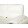 Beliani 2 vietų sofa VOGAR dirbtinė oda, kreminė