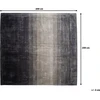 Beliani 200 x 200 cm tamsiai ir pilkai ERCIS