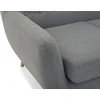 Beliani Trivietė sofa MOTALA šviesiai pilka