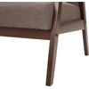 Beliani 2 vietų sofa ASNES, ruda