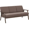 Beliani 3 vietų sofa ASNES ruda