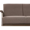 Beliani 3 vietų sofa ASNES ruda
