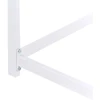Beliani Sodo baro stalas AVETRANA 150 cm 50 cm rusvas / baltas