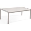 Beliani Aliuminio sodo staliukas 180 x 90 cm