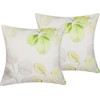 Beliani 2 dekoratyvinių pagalvių rinkinys sąraše 45 x 45 cm daugiasluoksnis PEPERMIA