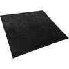 Beliani Shaggy kilimas 200 x 200 cm juoda EVREN