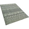 Beliani Kilimas 160 x 230 cm juoda ir pilka KEBAN