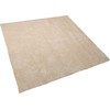 Beliani Karpetas 200 x 200 cm smėlio spalvos DEMRE