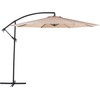Beliani Ravenos sodas Umbrella smėlis 300 cm