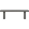 Beliani betoninis sodo suoliukas 150 x 40 cm rutulys TARANTO