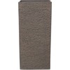 Beliani Pot 40 x 40 x 81 cm rudos spalvos GAZA