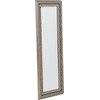 Beliani Sieninis veidrodis ASPEN 51 cm 141 cm auksinis