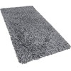 Beliani Shaggy kilimas 80 x 150 cm juoda ir balta CIDE