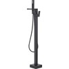 Vonios baterija Beliani Boyoma freeststanding juoda (229584)