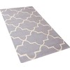 Beliani Vilnos kilimas 80 x 150 cm pilka SILVAN