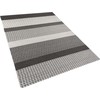 Beliani Vilnos kilimas 160 x 230 cm pilka ZEYNE