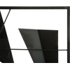 Beliani Sienų dekoracija ZINC Metal 50 cm mėlyna