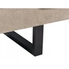 Beliani Trivietė sofa IKAST smėlio ir pilkos spalvos