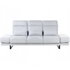 Beliani Trijų vietų sofa IKAST šviesiai pilka