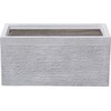 Beliani Pot 50 x 23 x 24 cm baltas MYRA