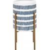 Beliani Gėlių stovas NEMOROSA Metalinis 31 cm baltas