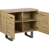 Beliani TIMBER komoda šviesiai ruda