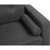 Beliani 2 vietų sofa KALMAR tamsiai pilka