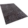 Beliani Odos skiautės kilimas 140 x 200 cm rudas AKKESE