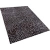 Beliani Odos skiautės kilimas 160 x 230 cm rudas AKKESE