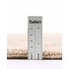 Beliani Dywan Amravati juoda/ smėlio spalva 80 x 300 cm Juta (693531 Bel)