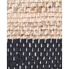 Beliani Dywan Amravati juoda/ smėlio spalva 80 x 300 cm Juta (693531 Bel)