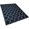 Beliani Kvapusis kilimas 160 x 230 cm mėlynas YELKI