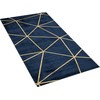 Beliani Kvapusis kilimas 80 x 150 cm mėlyna HAVZA