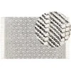 Beliani Kilimas KAVAK juodas 160 x 230 cm vilnonis